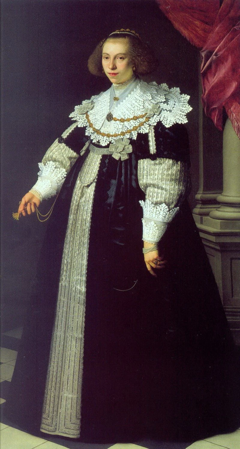 Ritratto di Catharina Hooft (1618 - 1691), second wife of Cornelis de Graeff